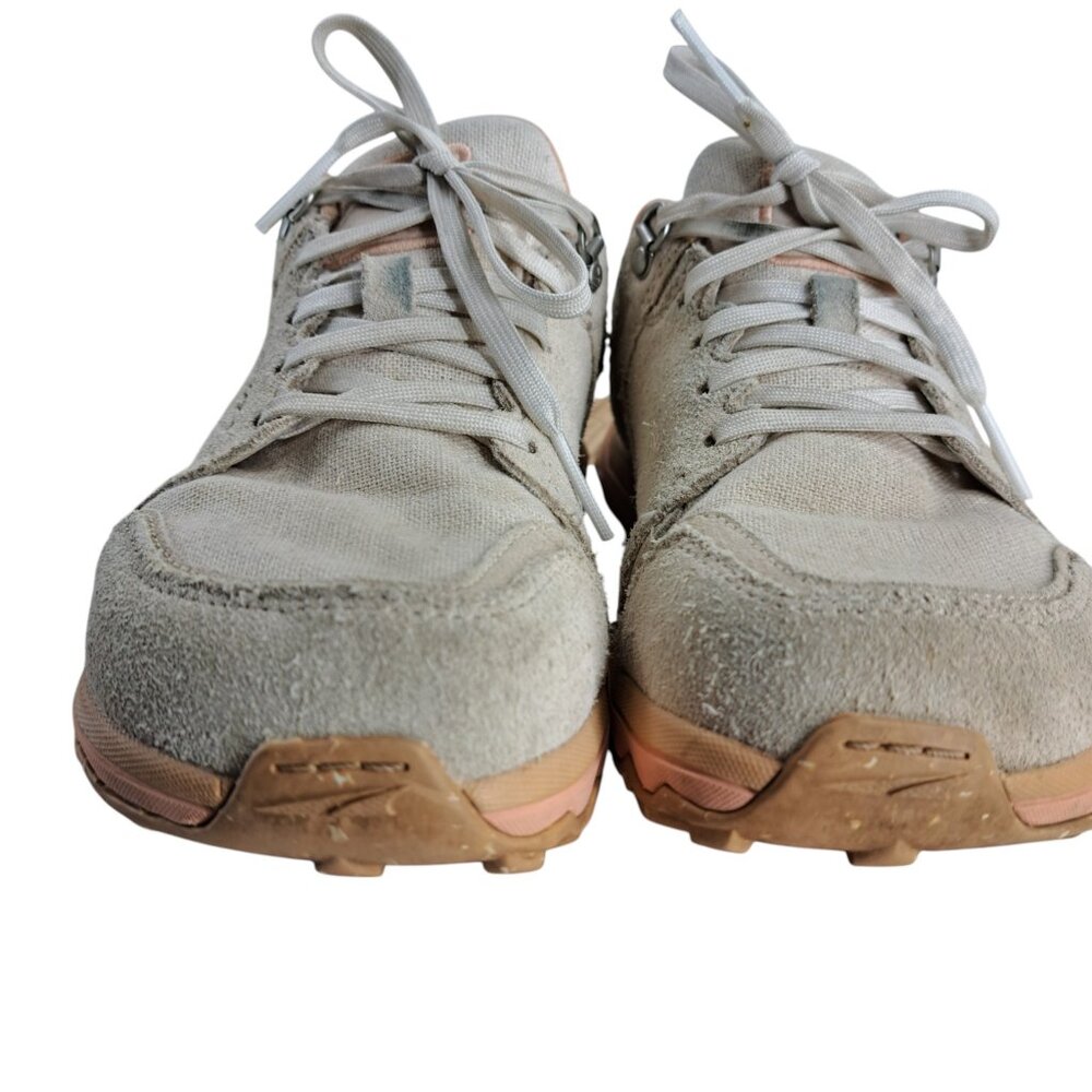 Altra Lone Peak Alpine Trail Running Sneakers Size 7 Hiking Suede Beige Outdoor - Picture 2 of 15